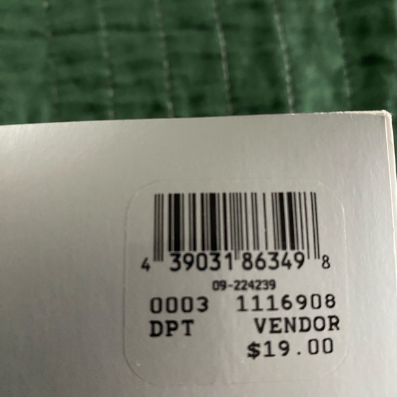 Nordstrom Pantyhose Black Size C Style 8158B - Picture 3 of 4